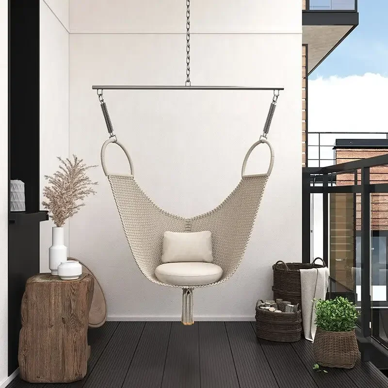 

Industry Indoor Hanging Chair Swing Designer Home Balcony Hanging Basket