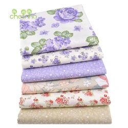 Chainho,Printed Twill Weave Cotton Fabric,Patchwork Cloth,DIY Sewing Quilting Material,Cartoon Series,3 Specification,3C62