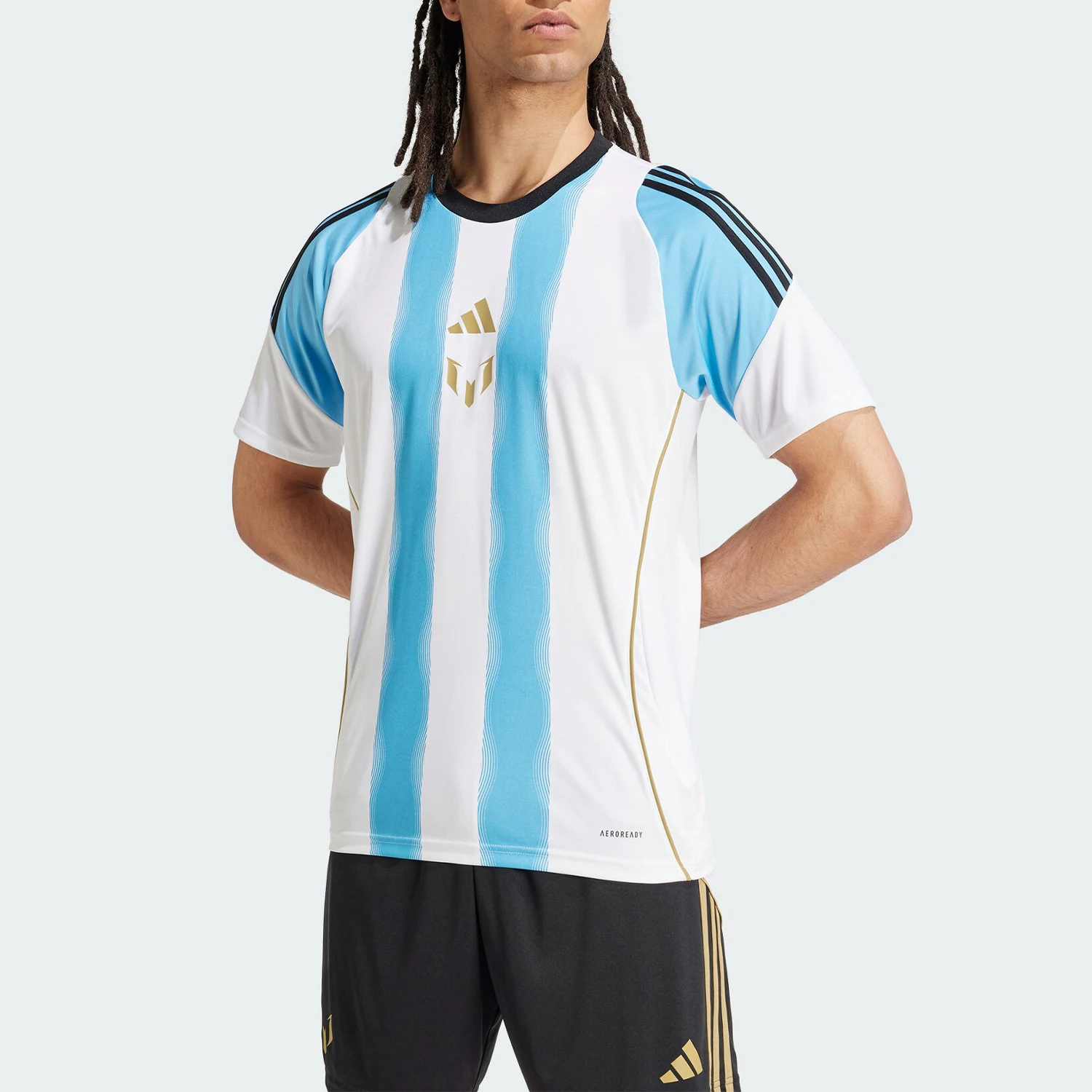 

Adidas Official Authentic 2024 New Men's Casual Sport Training T-Shirt IZ2996