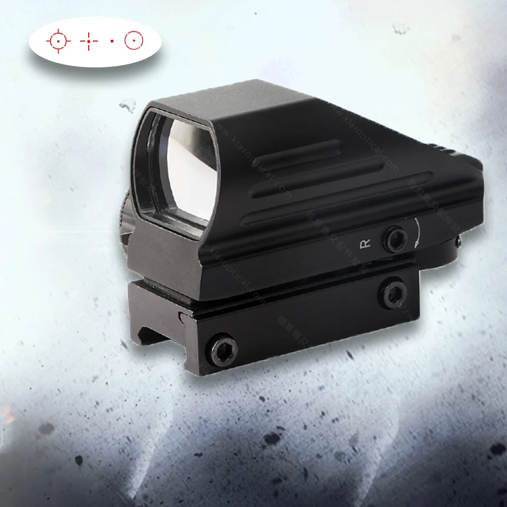 

Tactical 4 gear variable point holographic sight Inner red dot invisible sight with Switch To Side STS QD Mount GunSight