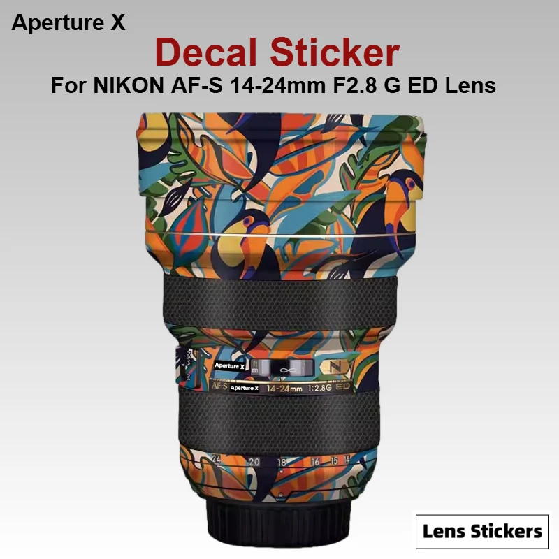 

For NIKON AF-S 14-24mm F2.8 G ED Lens Sticker Protective Skin Decal Vinyl Wrap Film Anti-Scratch Protector Coat 14-24F2.8 F/2.8G