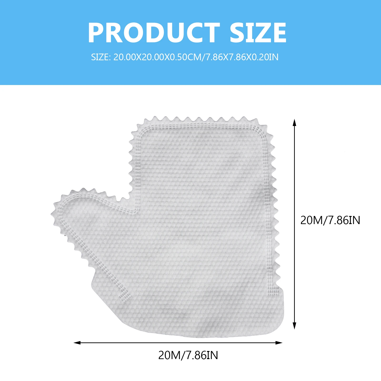 

20 Pcs Dusting Cleaning Gloves Static Electricity Home Kitchen Furniture Window Cabinet Glass Appliances Non Woven Disposable