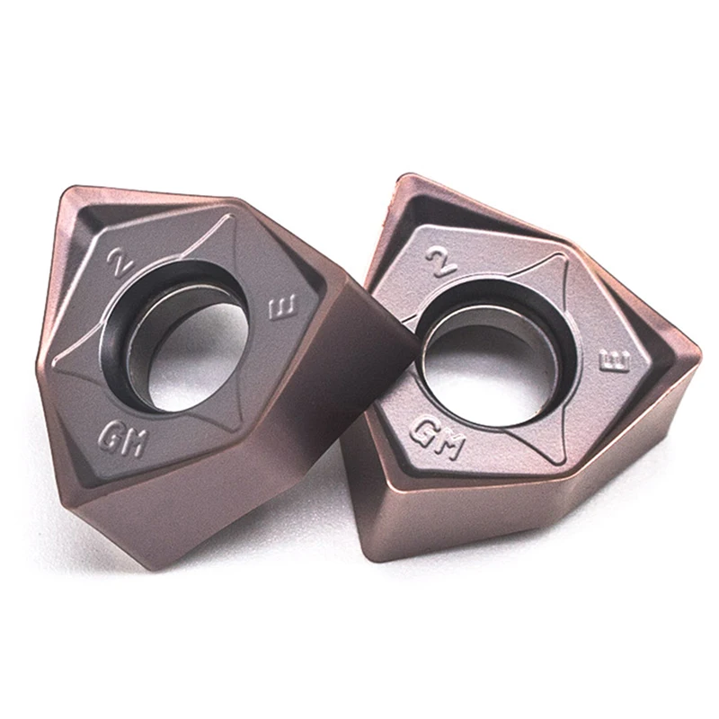 

WNMU080608 GM WM1030 WM1125 Fast Feed Milling Blade Tool High Quatity CNC Lathe Cutting Tool WNMU Hard Alloy Blade