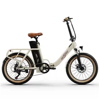 ONESPORT OT16-2 EU Standard 250W Electric City Bike 20 Inch Folding E-Bike 48V 17Ah Removable Battery 25km/h Disc Brake