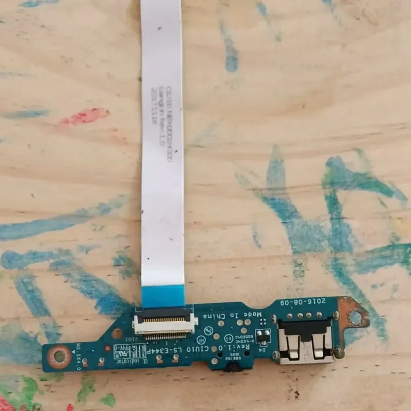 for HP Stream x360 11-AA 11-AB USB Board Audio Board LS-E344P Replacement Part