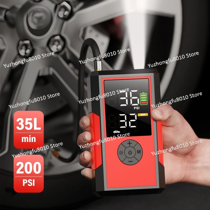 

Car Electric Multifunctional Car Air Pump Outdoor Portable Small Wireless High Power Motorcycle Air Pump