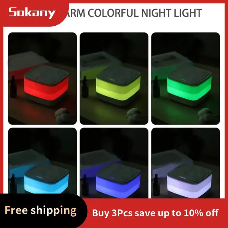 

A68M-Flame Humidifier Essential Oil Diffuser Air Humidifier With Remote Control 800Ml Aroma Diffuser 7-Color Night Light