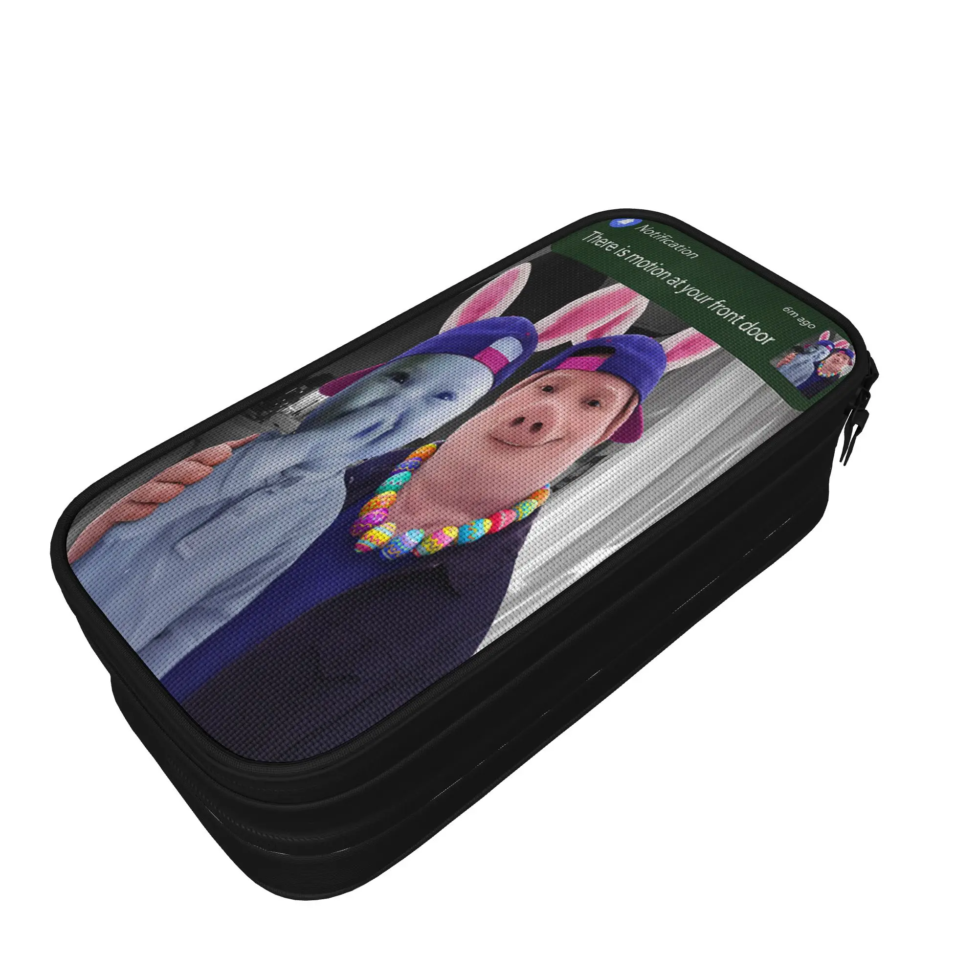Cool Pencil Case There is Motion At Your Front Door John Pork and Ai Baby Pencil Box School Pencil Cases Boys School Supplies