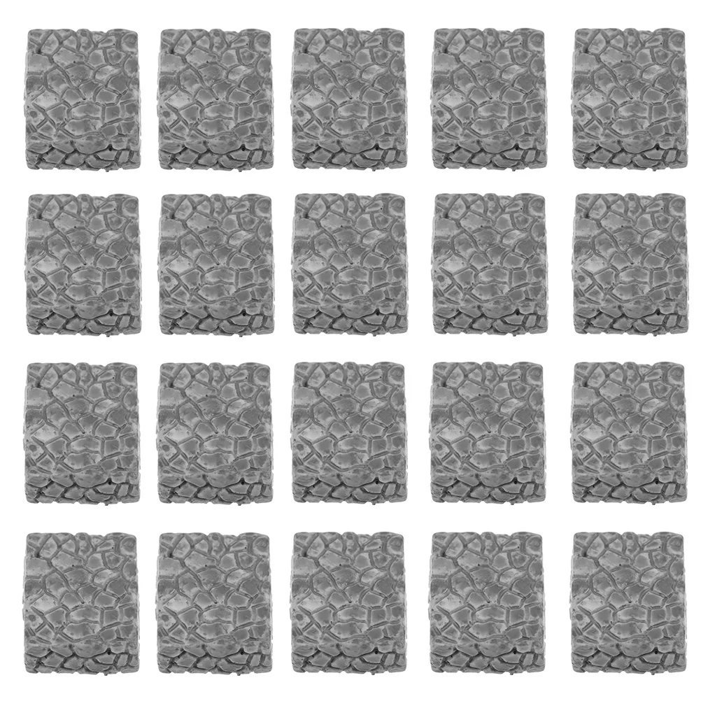 

20 pcs Resin Craft Stairs Micro Step Models For Garden Balcony Yard Decor Bonsai Accessory Landscape Ornament Scene Layout