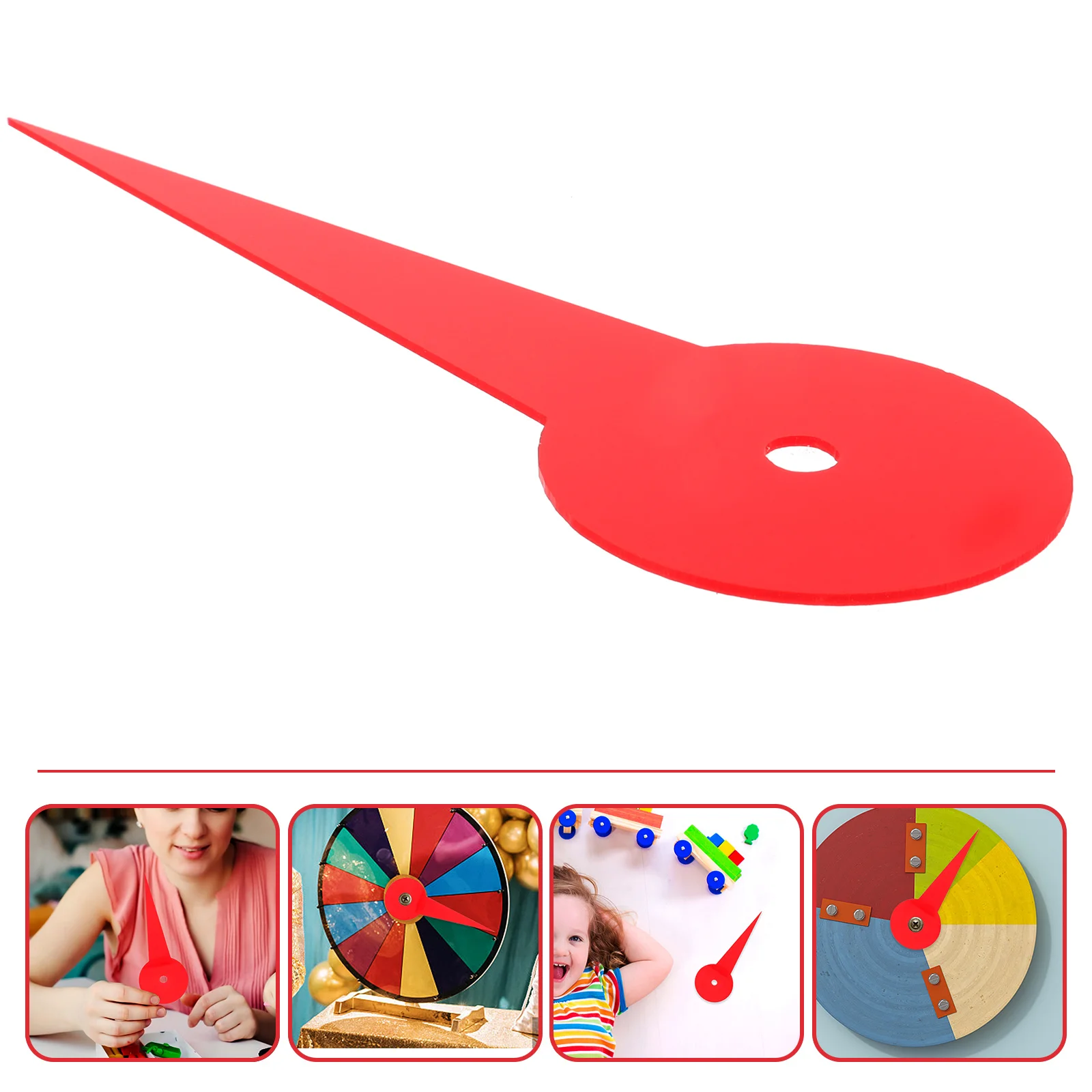 Arrow Dial Pointer Parent-child Turntable Lottery Wheel Arrows Acrylic Game Board Accessory