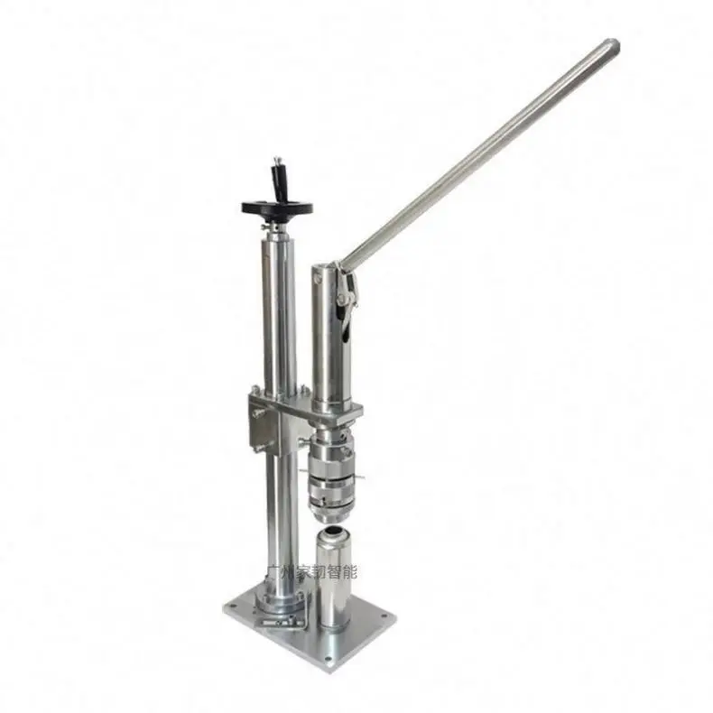 

High Quality Aerosol Filling Crimping Machine Spray Paint Sealer Aluminum Tin Capping Manual Aerosol Cans Sealing Machine