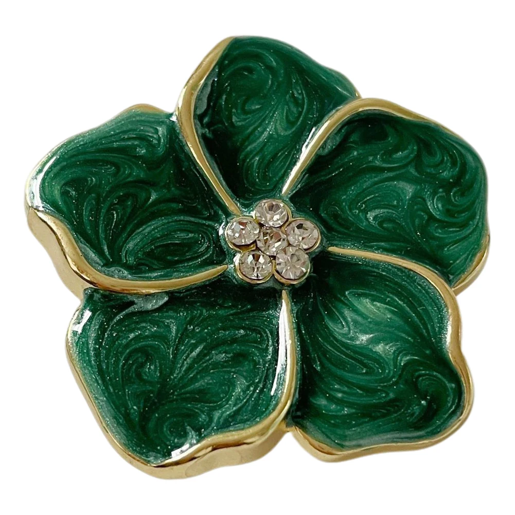 Zinc Alloy Flower Knobs, Diâmetro dos botões, Prata e Verde, Branco, Altura de 24mm, Aprox 45mm, Brand New