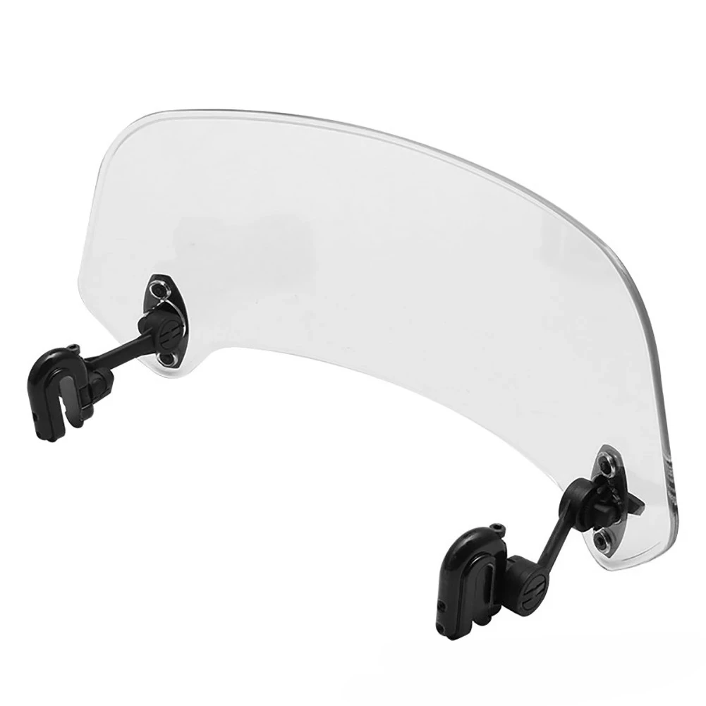 Motorcycle Windshield Modification Heightened Small Windshield Adjustable Baffle