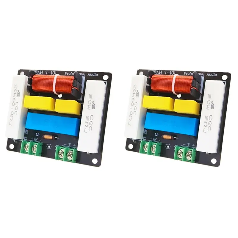 B44C 2X T-101 300W Single-Channel Audio Speaker Divider Pure Tweeter Speaker Crossover KTV Stage Professional Speaker