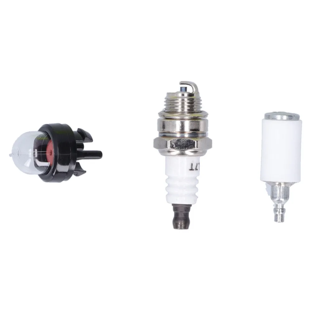 Durable Silicone Tune Up Kit White Compact Fuel Line Kit Easy Installation Air Filter Kit for Husqvarna P3314 P4018 PP341