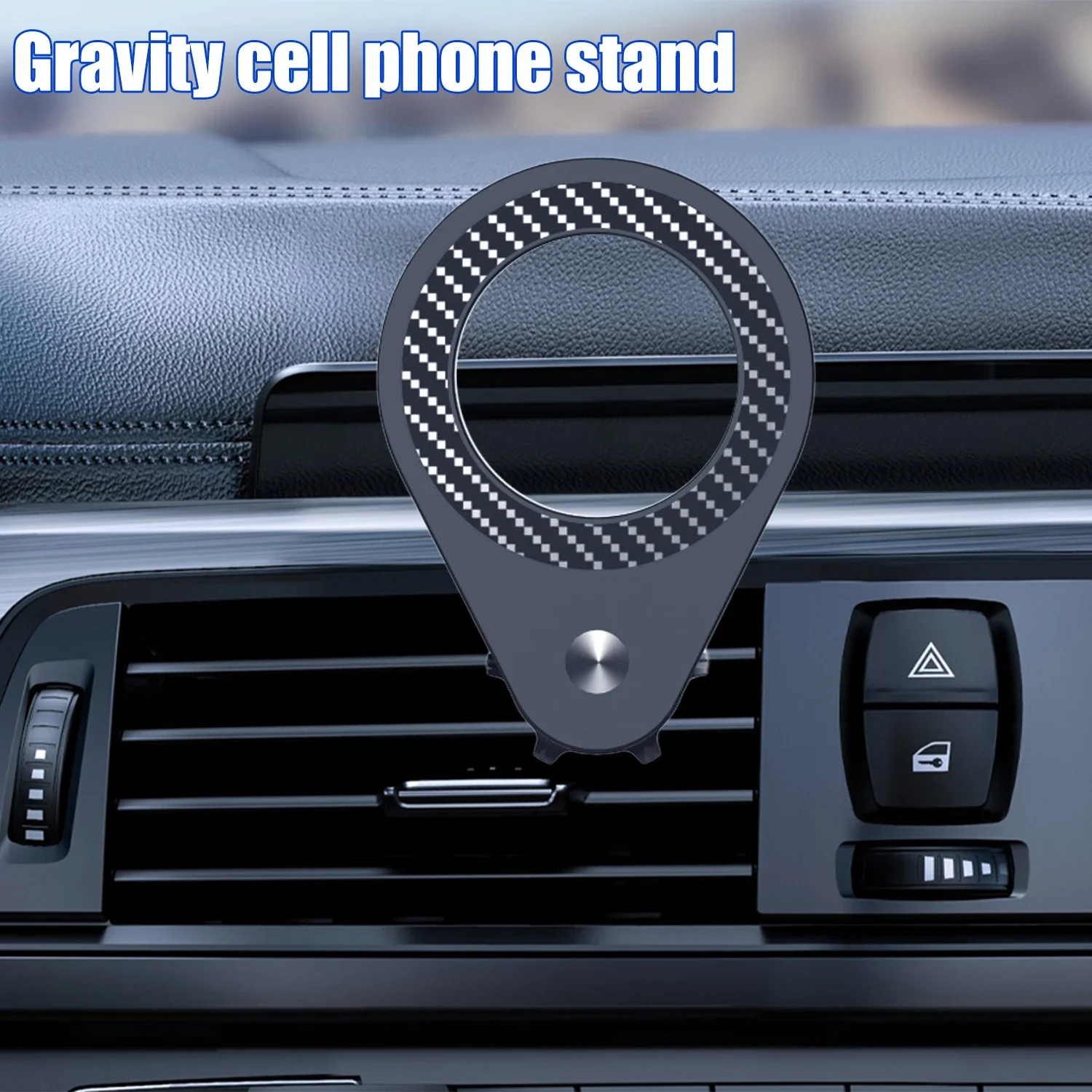 Universal Magnetic Car Phone Mount Base for 17mm Ball Head Suitable for Apple Magsafe Strong Magnetic Ball Phone Holder Stands