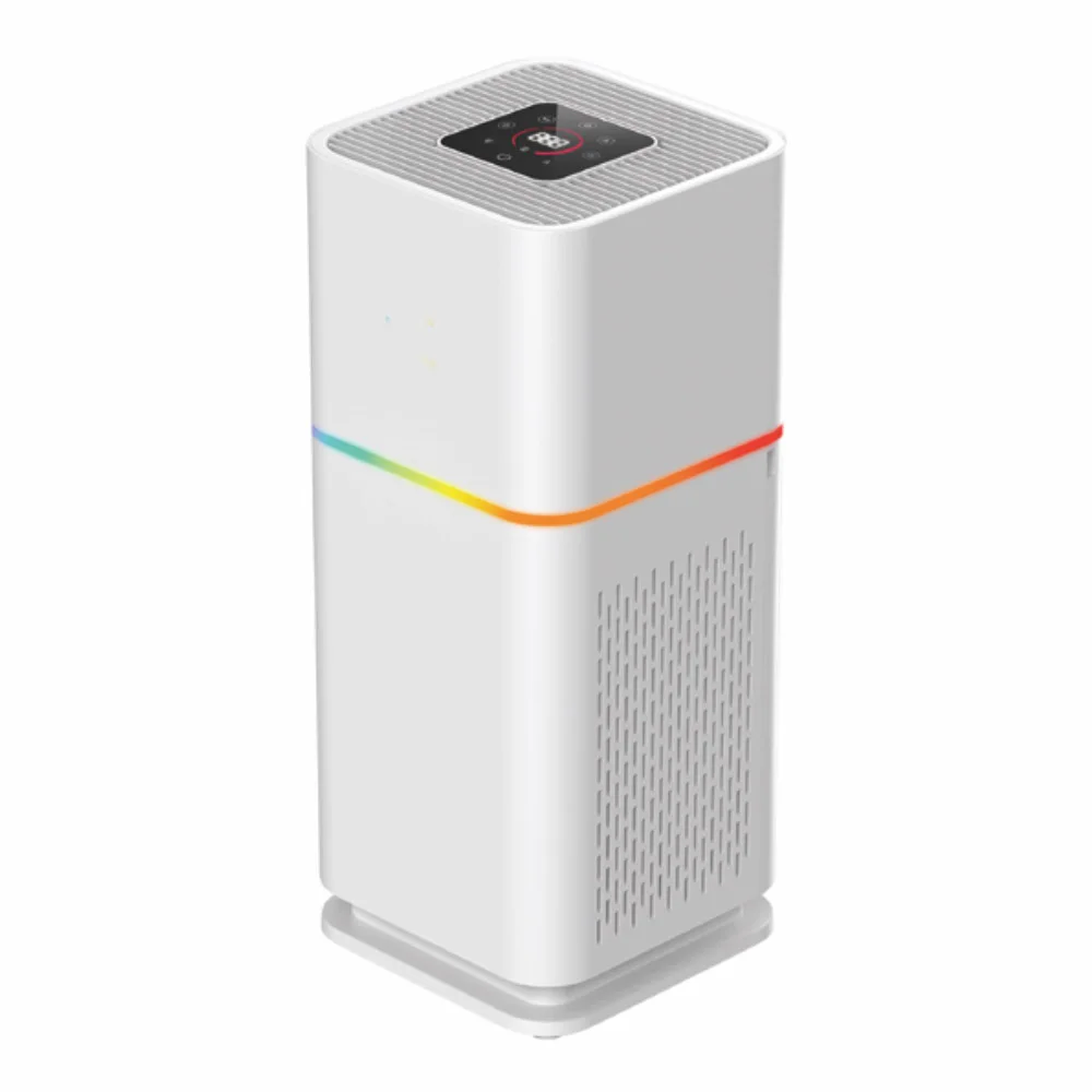 Air Quality Display Floor Smart Air Purifier With Remote Control and Timer Portable Deep Cleaning System Air Purifier