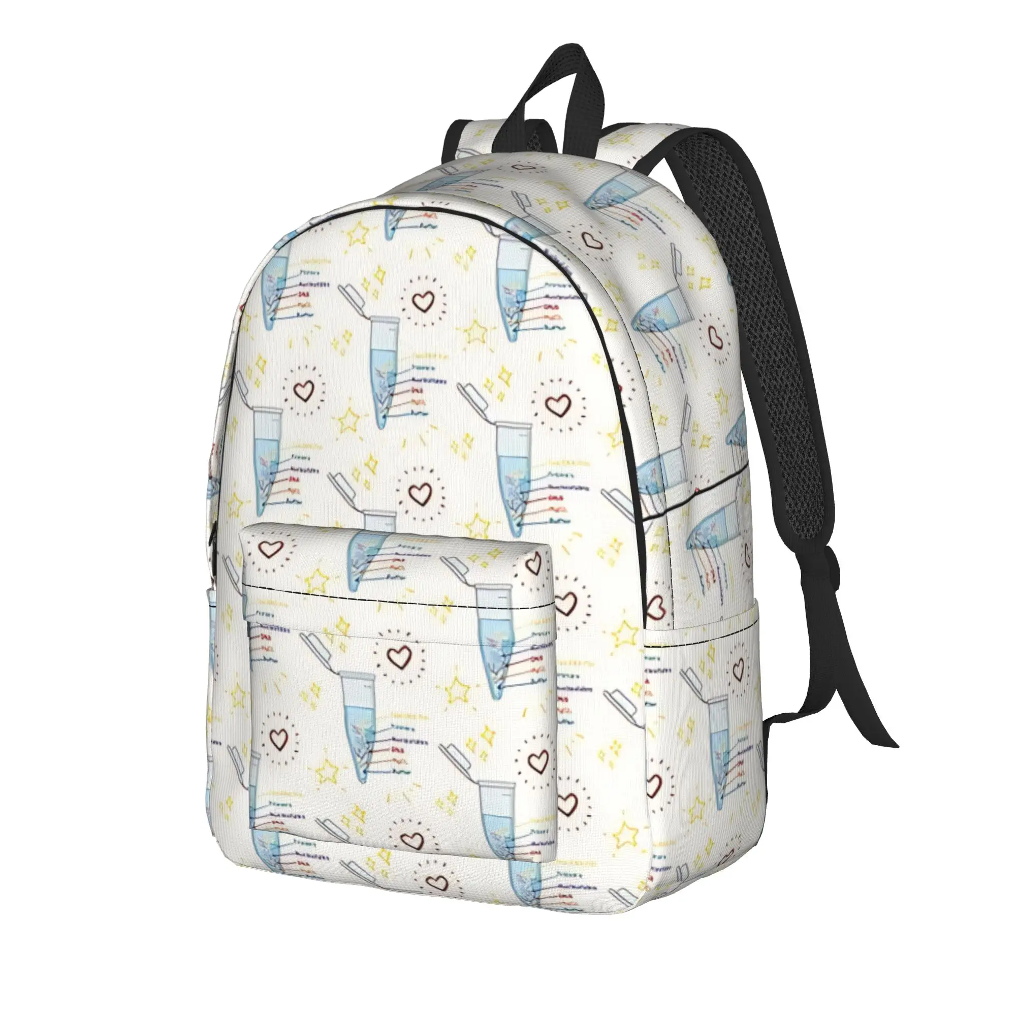 Chemistry Science Test Tubes Lab School Subject Backpack  Outdoor Style Backpacks Men High Quality School Bags Stylish Rucksack
