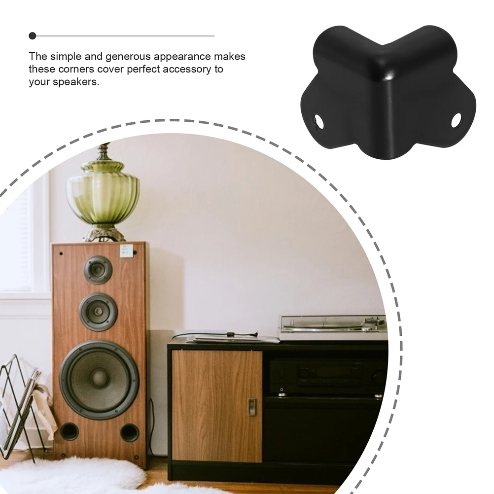

40pcs Speaker Corner Protector Cabinet Seal Anti Collision Sheet Cover Durable Furniture Edge Guard