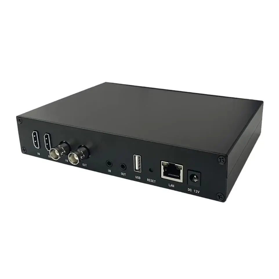HDM I SDI 4K Live Streaming Codec with H.264 Audio and Video Encoder/Decoder for Broadcasting