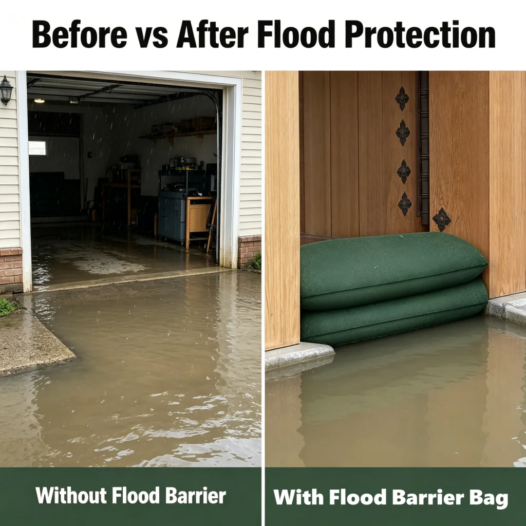 Watergeactiveerde zandzakken O - Flood Barrier Bag recensie en prijs