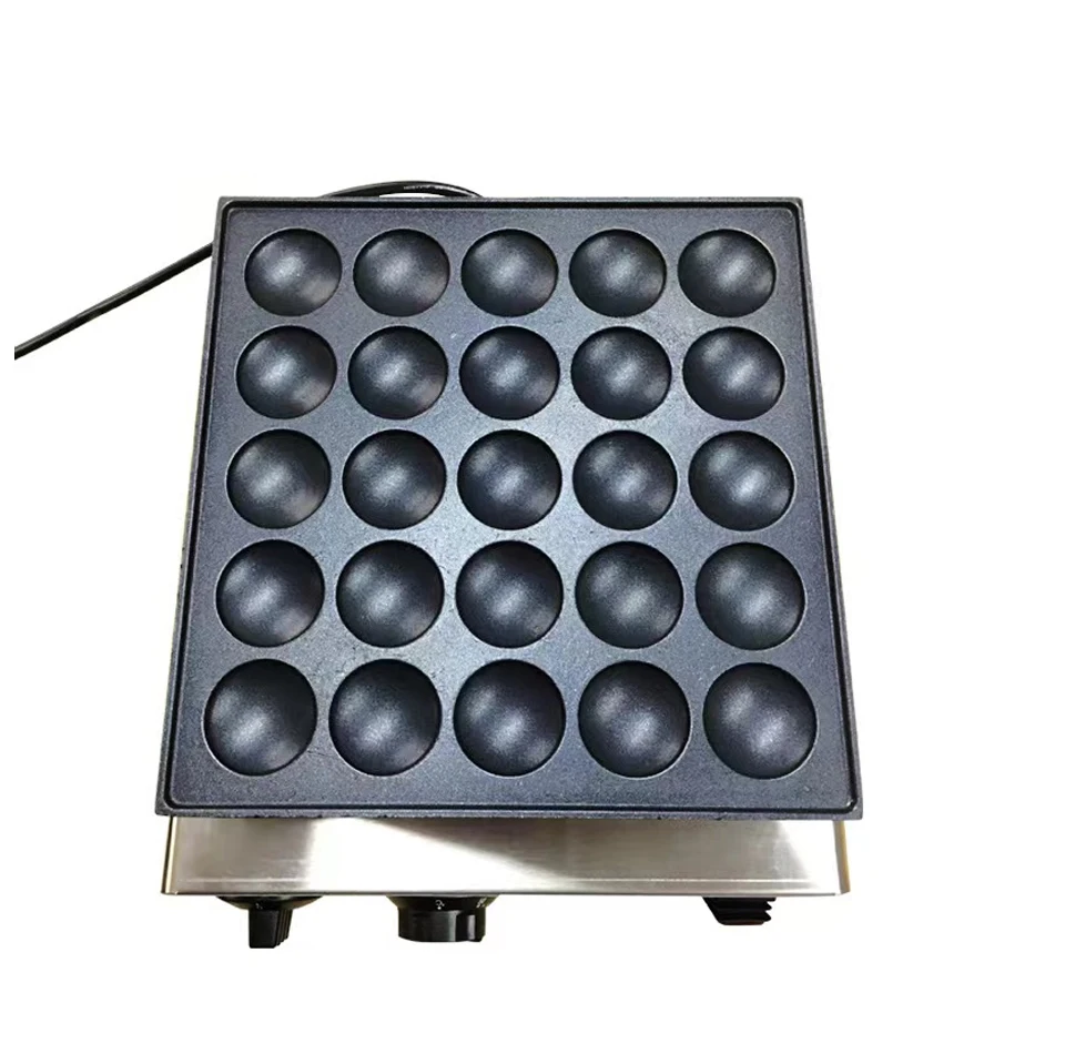 ERKA new Electric Muffin Machine Mini Pancake Machine 25 Holes Nonstick Pan Water-proof Switch Scones Machines 110V/220V