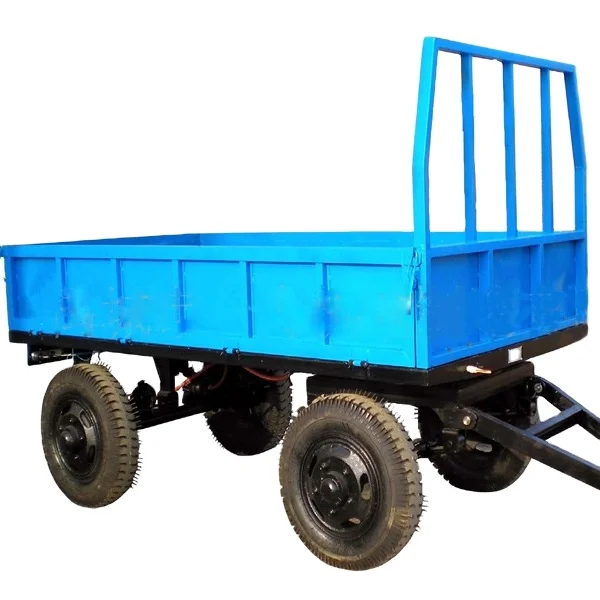 

Hydraulic Dump Tractor Trailer (3.5T Load) - Soil/Gravel Transport, Agricultural Machinery