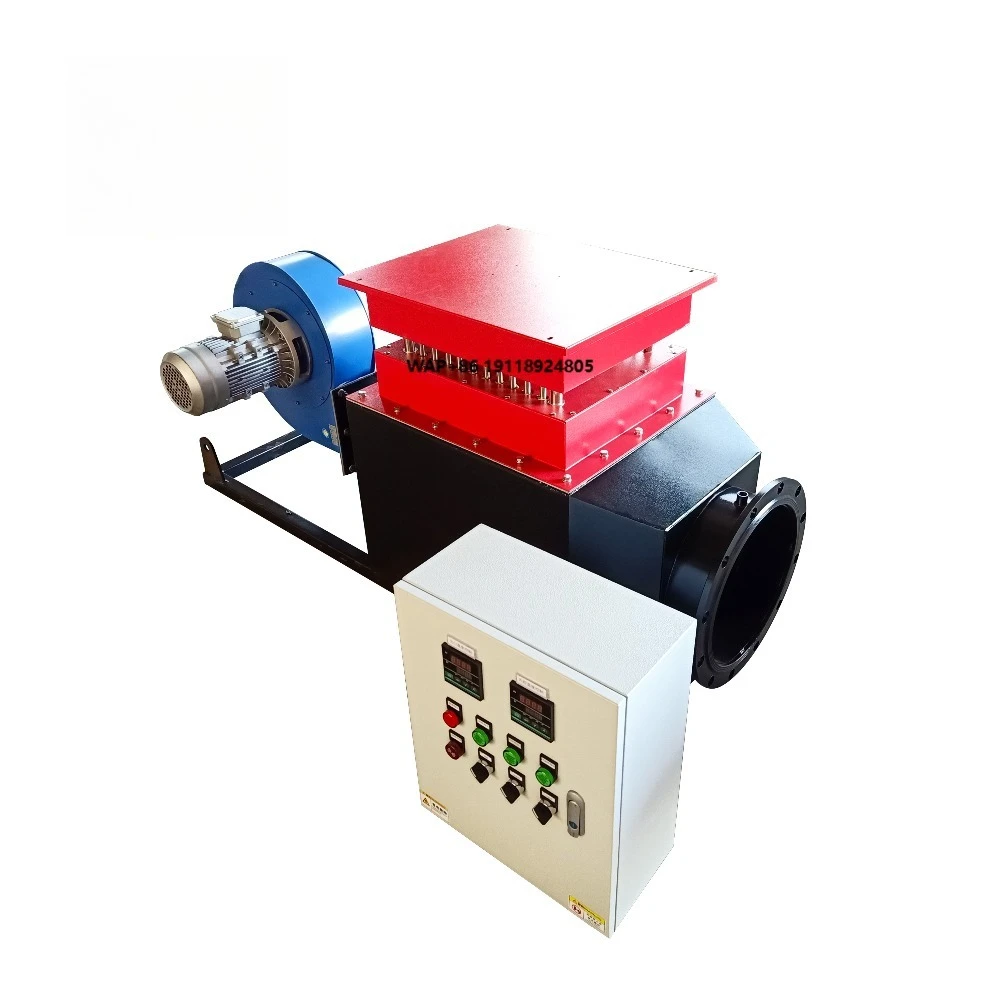 

Высокоэффективный промышленный электрический воздухонагреватель из углеродистой стали на раме с вентилятором