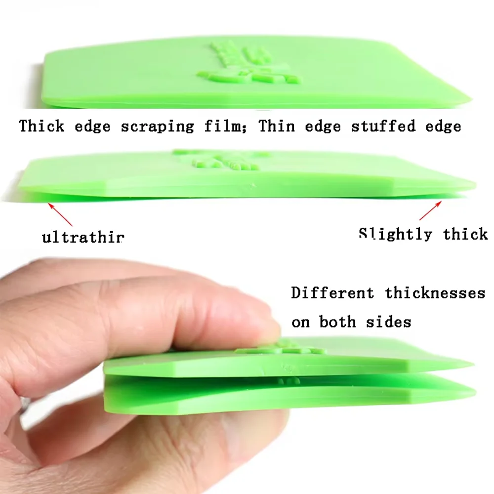 4 Pcs/Lot Car Film Sticking Tool Scraper Squeegee Ppf Squeegee Rubber Car Wrap Tools Vinyl Tools