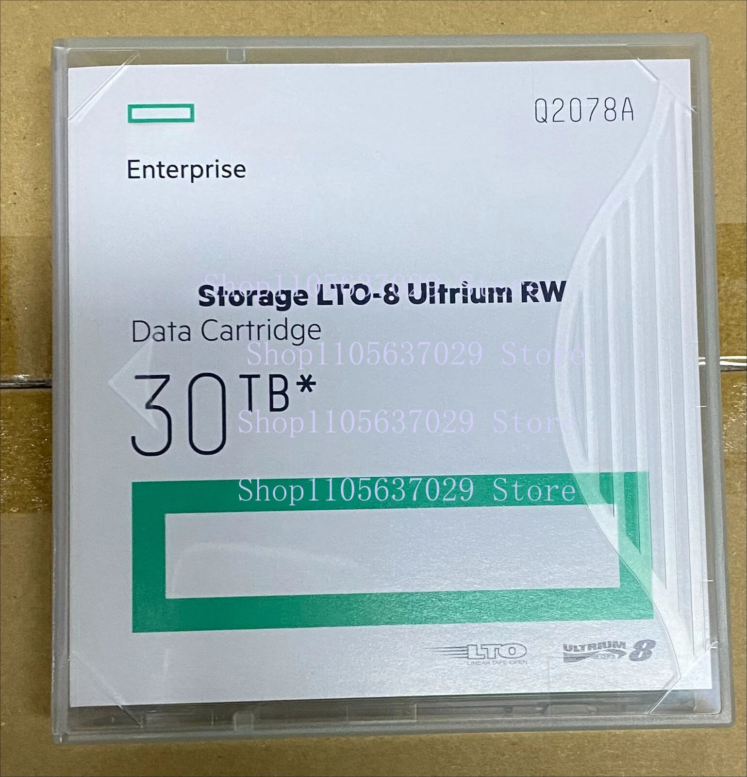 1pcs Original New For HPE Q2078A LTO-8 Ultrium RW Data Cartridge 12TB Native 30TB Compressed Enterprise Storage Backup Tape
