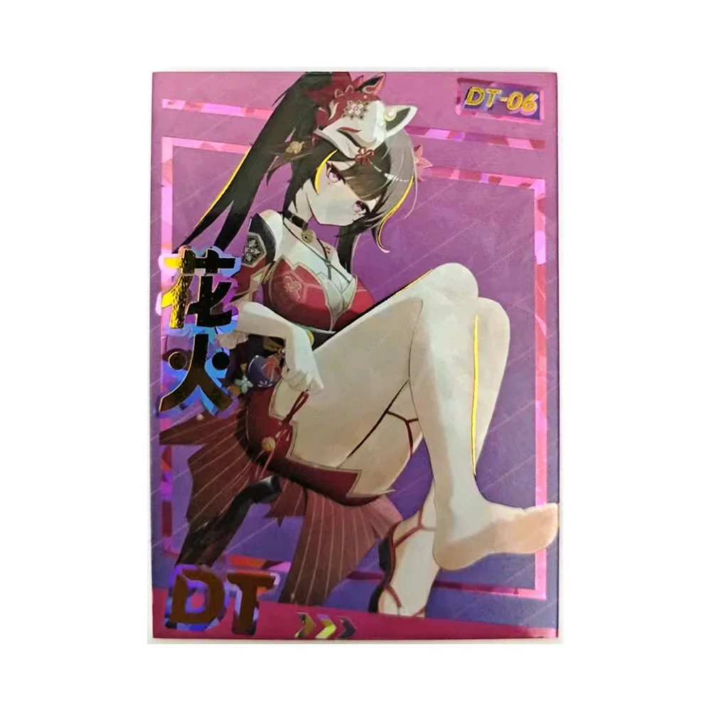 

Аниме Сказки Богини DT YoRHa Type B Hu Tao Robin Премиум Флэш-карта Игры для мальчиков Игрушки Подарки на день рождения Настольные игры Коллекционные карты