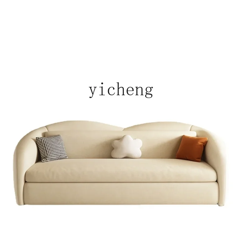 

Xl Creative Foldable French Sofa Bed Emery Fabric Double Home Study