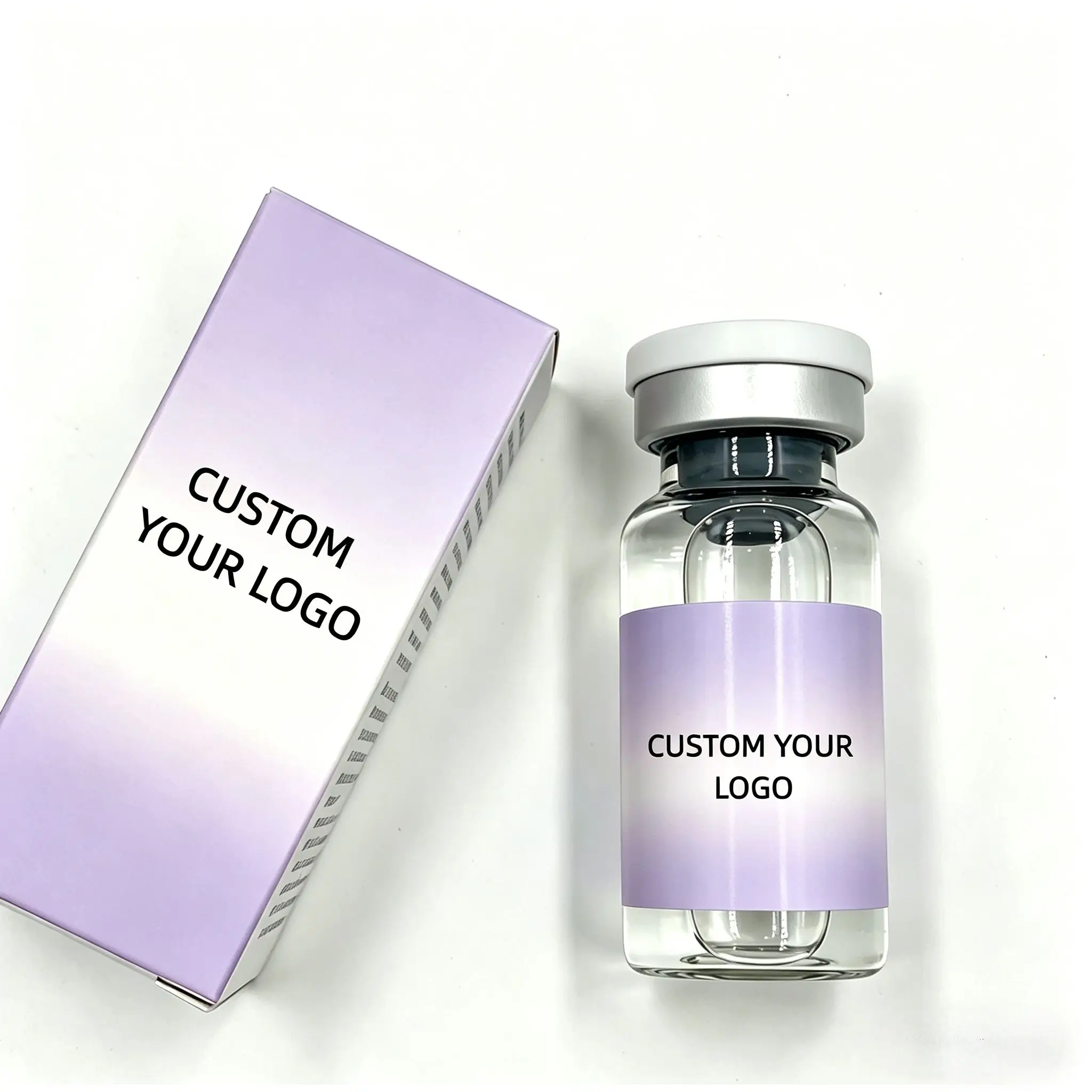 

Custom Waterproof Peptide Vinyl Packaging Labels,2ml 10ml 15ml Powder Bottle Stickers
