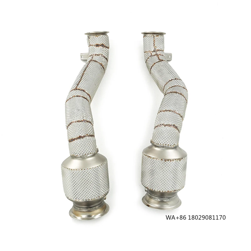 

COC с Cat Downpipe для GT 4.0T 2019-2023 с каталитической даунпаймой, выхлопной трубой, нержавеющая сталь 304, Boska