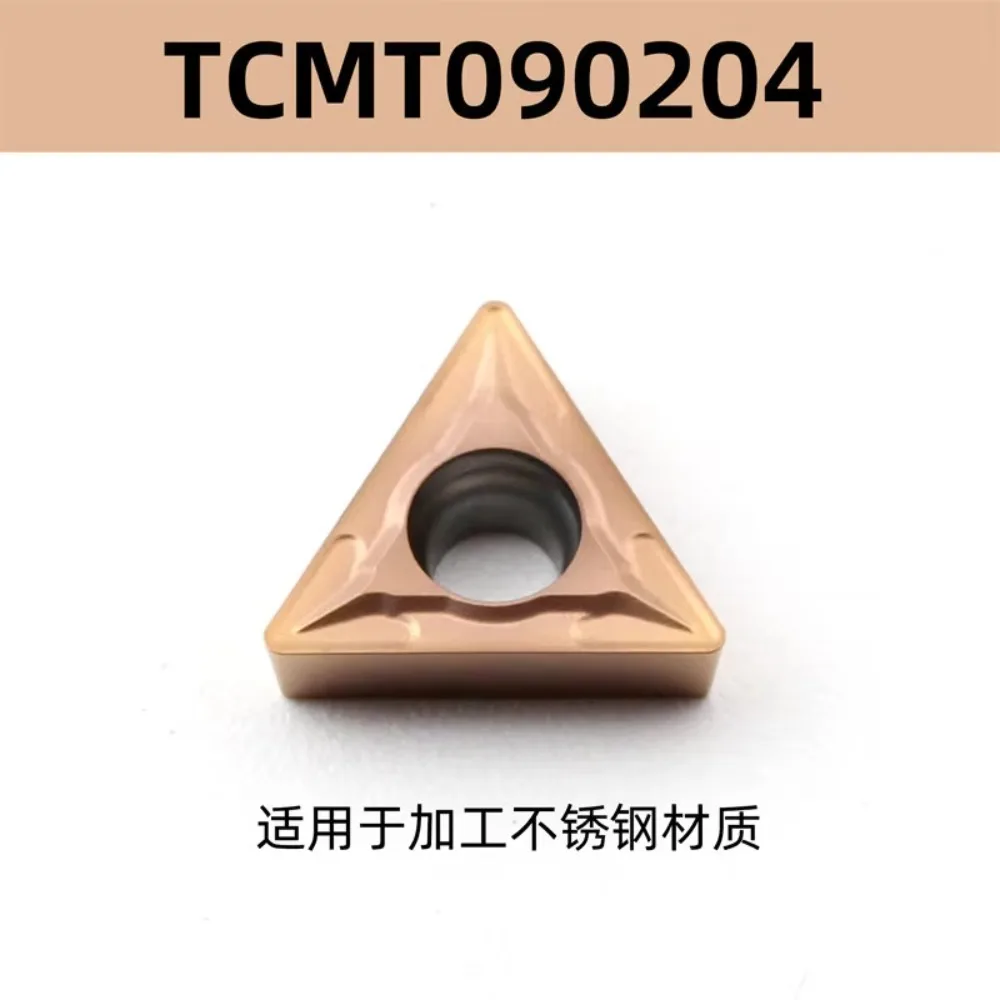 （10 pieces）CNC turning blade TCMT090204 inner hole turning blade stainless steel machine clip lathe knife grain