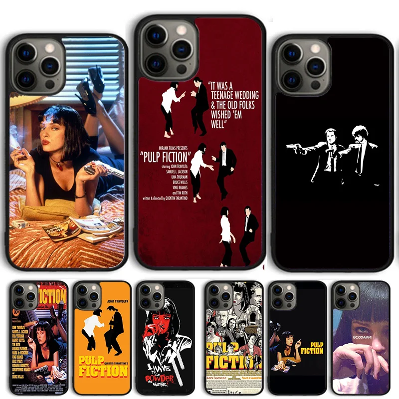 PULP FICTION MOVIE POSTER Unbelievable Phone Case Cover For iPhone 15 16 14 13 12 Pro Max mini 11 Pro Max XS XR Plus