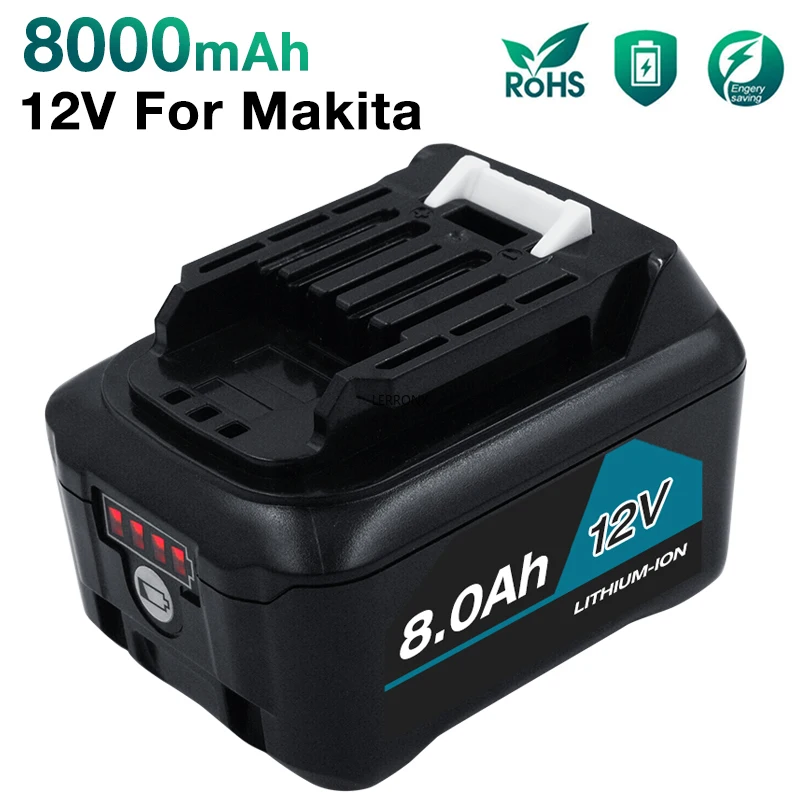 10.8V 12V Max 6000mAh/8000mAh Li-ion Power Tools Rechargeable Battery for Makita BL1040 BL1040B BL1050B BL1020B BL1041 BL1021