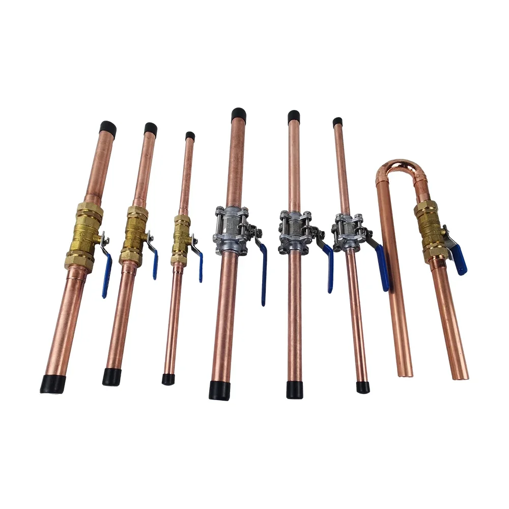 2026/Hot-selling/U-Type Brass Copper Tube with Medical  Shut off Valve