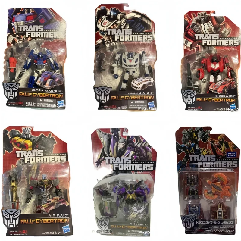 

In Stock Original Hasbro Transformers: Fall of Cybertron FOC Sideswipe Ultra Magnus Jizz Anime Figure Action Figures Model Toys