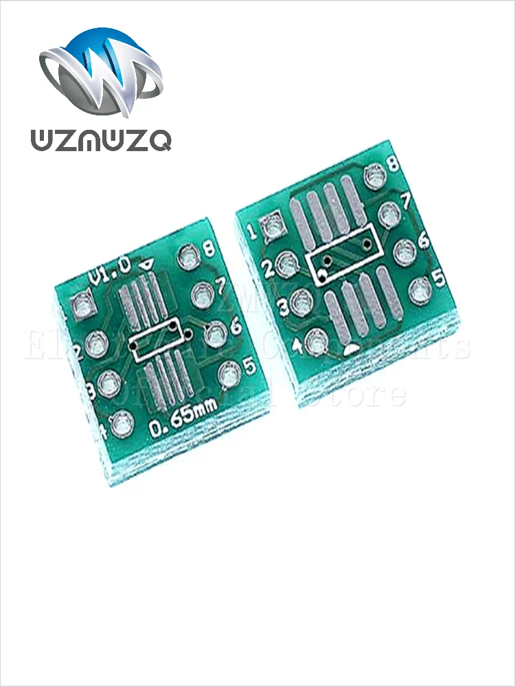 

10PCS 2512 1812 1210 1206 SMA SMB SMC to DIP PCB Transfer Board DIP Pin Board Pitch Capacitance Resistance Adapter plate Convers