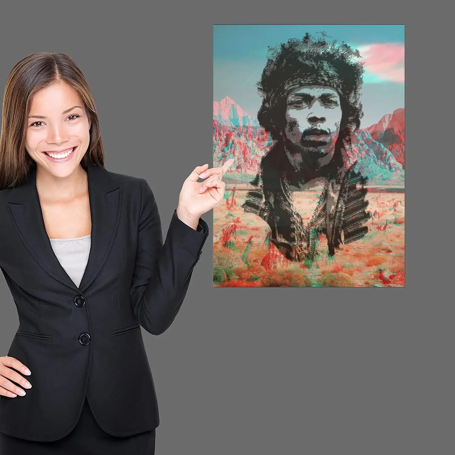 jimi hendrix Poster Decorative Painting Canvas Poster Wall Art Living Room Posters Bedroom Painting