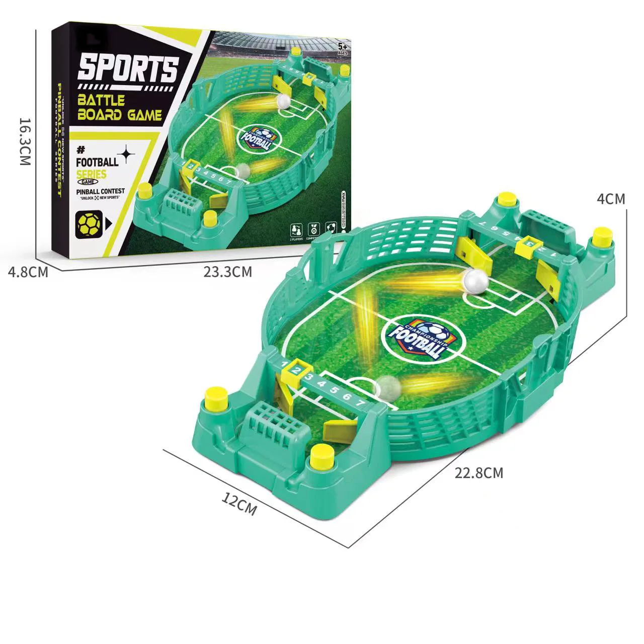 طاولة كرة القدم للأطفال/لعبة اللوحة/طاولة كرة القدم التعليمية للأطفال/لعبة اللوحة اليدوية/طاولة كرة القدم اليدوية/لعبة الوالدين والطفل، مناسبة لعيد الميلاد وعيد الربيع وعيد رأس السنة وأعياد الميلاد، مناسبة للألعاب للأولاد والبنات #4