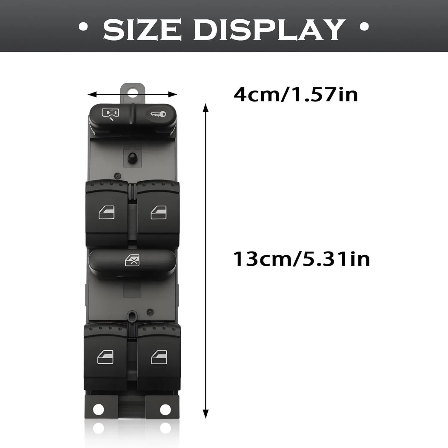 NEW 1J4959857D 1J4959857C 1J4959857D Master Power Front Left   Window Switch  For VW Golf Jetta Bora MK4 Passat B5/B5.5 For Seat