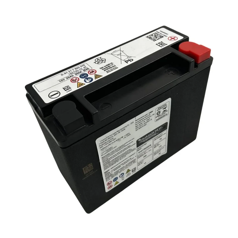 Per BMW 3 5 6 7 serie X1 X3 X4 X5 X6 X7 6121 7623 376 batteria 12v 20ah sostituzione AGM batteria start-stop per auto