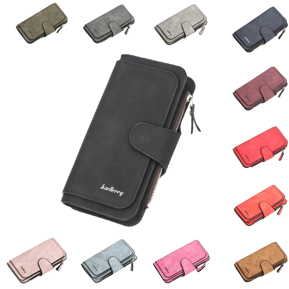 Fashionable and Elegant Women's Long Wallet, Multifunctional Ladies' Wallet, Large Capacity, with Separate Card and Cash Compartments, a Holiday Gift for Girlfriend or Mom