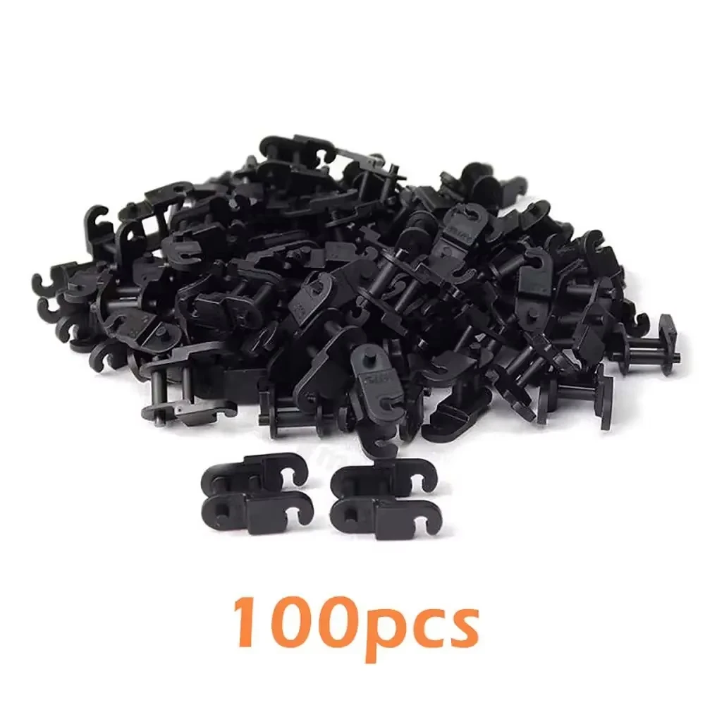 Explosive block track gear accessory kit compatible with LEGO particle tank engineering vehicle model DIY replacement parts