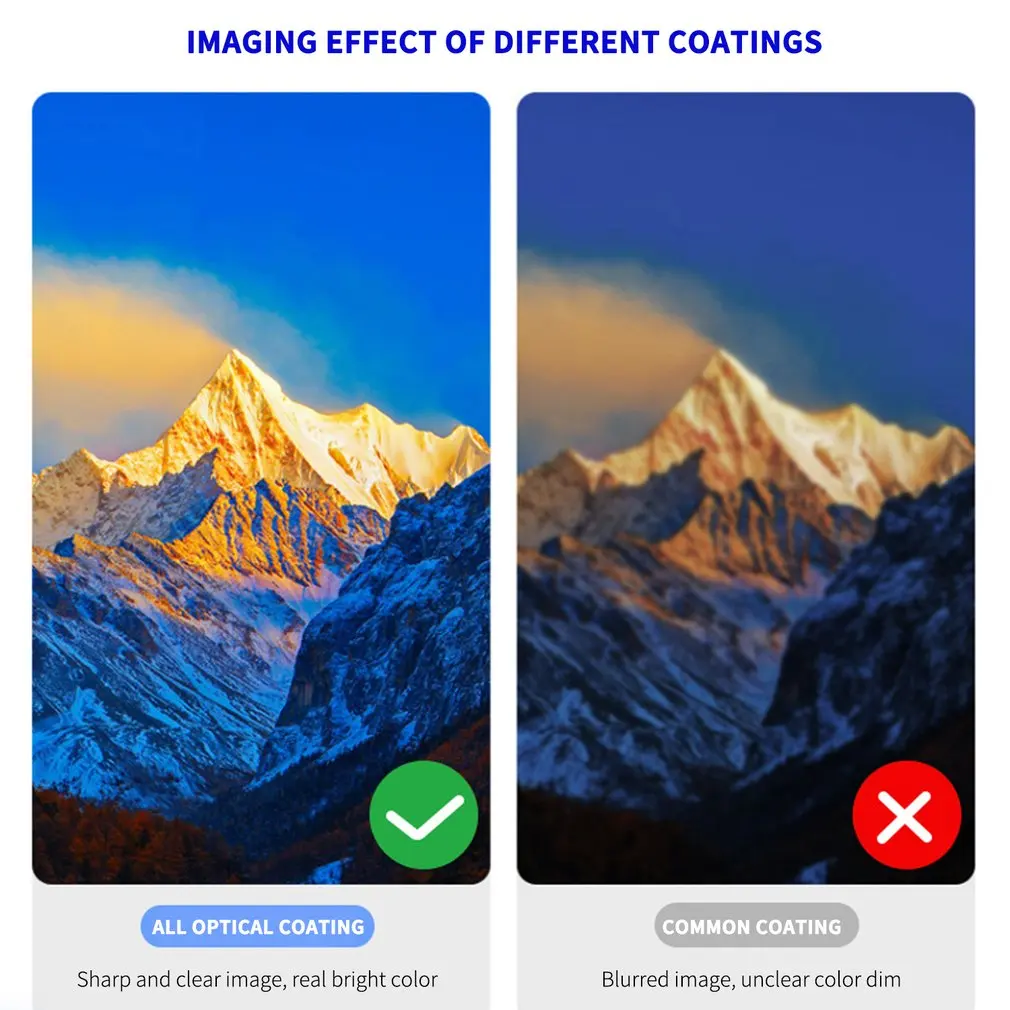 Binóculos ao ar livre 12x42 para adultos binóculos com lente luz fraca visão noturna telefone binóculos para viagens esportes dropshipping