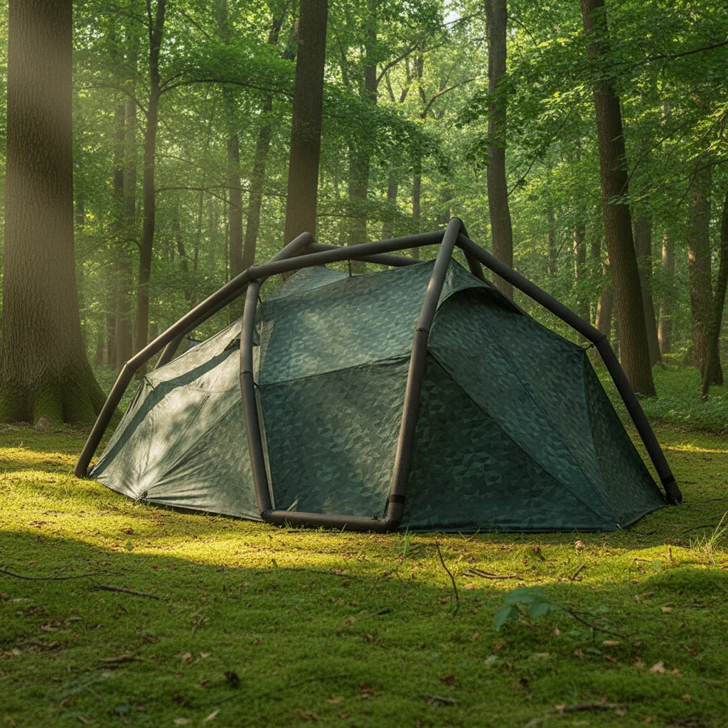 New Custom Thickened Oxford Cloth Waterproof Four-season Double-layer Portable No-assembly Integrated Quick-opening Inflatable