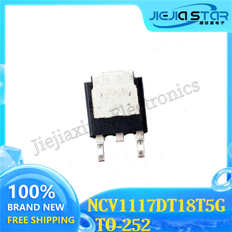 NCV1117DT18T5G NCV1117DT18 Low Voltage Linear Regulator Chip 1718VG TO-252 100% Brand New and Original Electronics