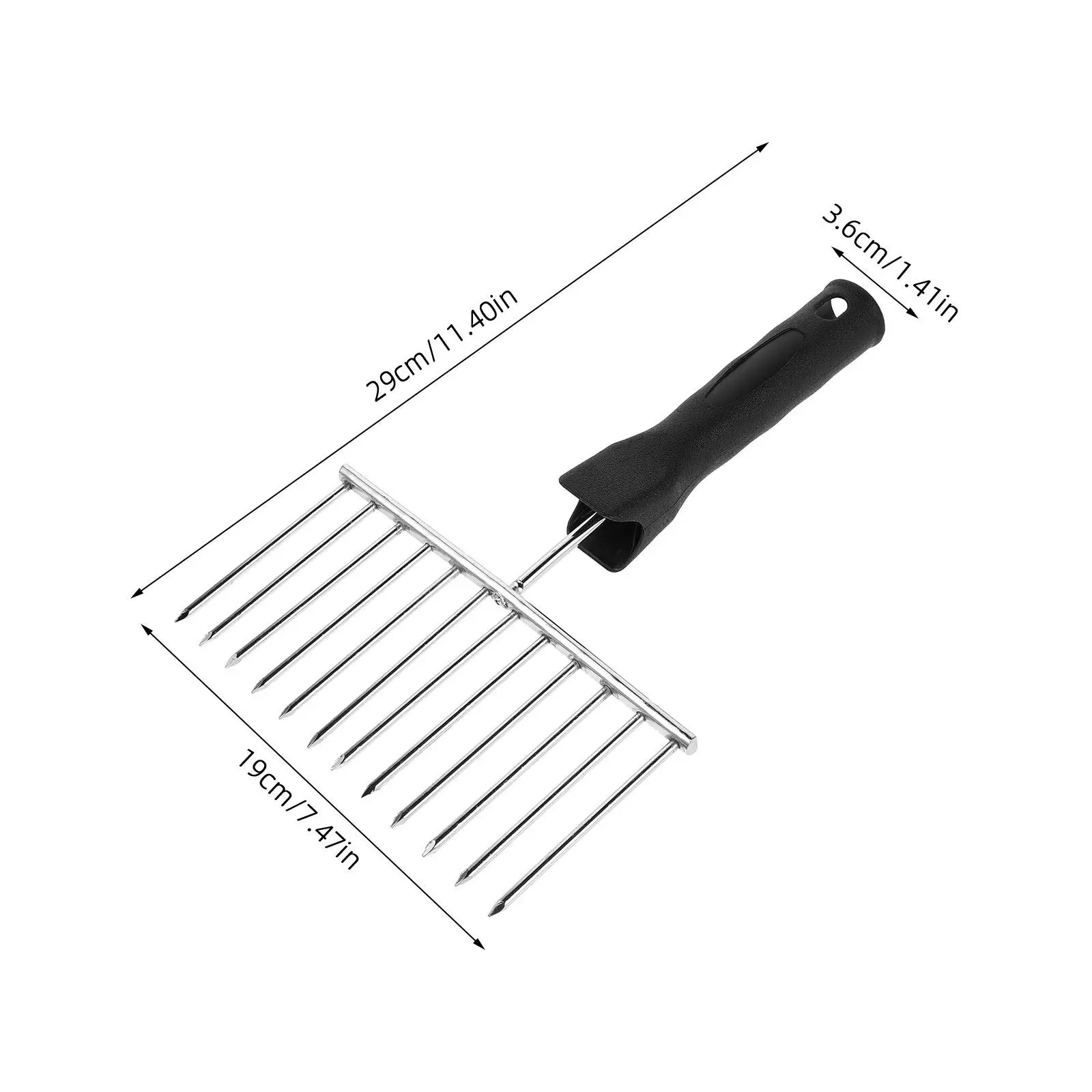 Stainless Steel Artistic Comb Brush for Wall Texture Painting Plaster Graining Tool DIY Home Decor Texture Tool Drywall